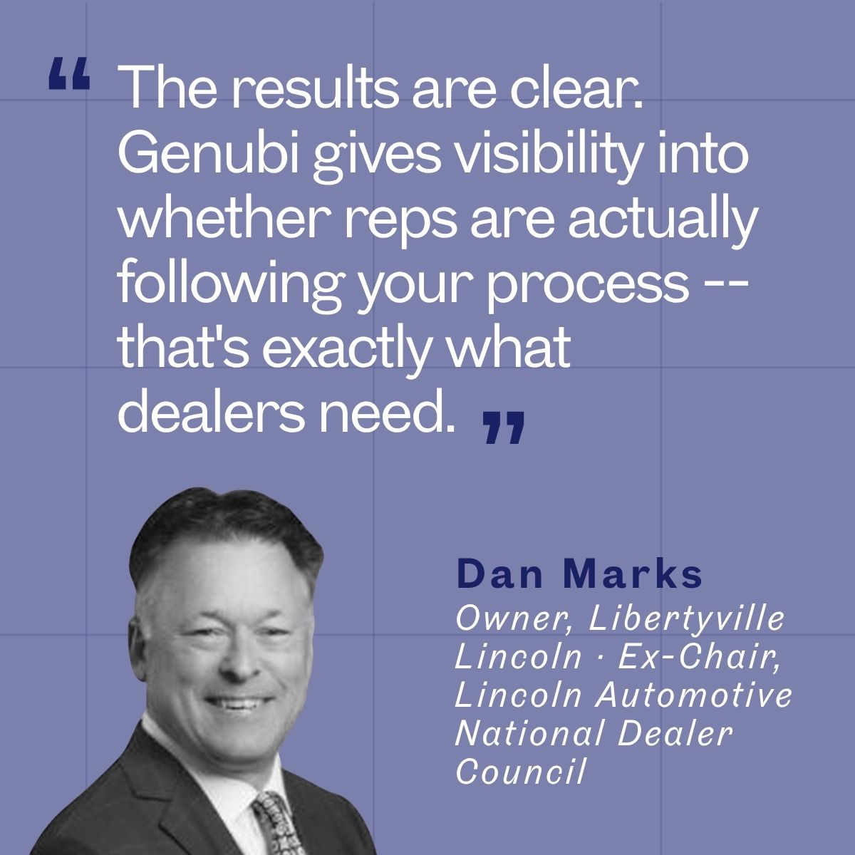 Dan Marks, Owner Libertyville Lincoln